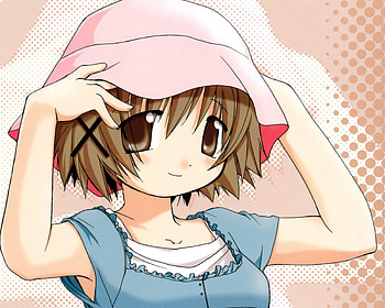 Yuno, anime girl, hidamari sketch, anime HD wallpaper