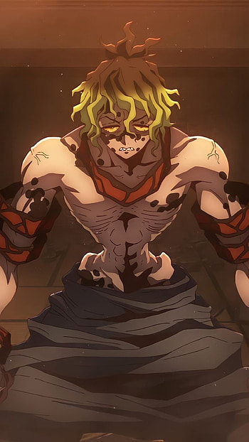 Gyutaro 6, slayer, demon, anime HD phone wallpaper