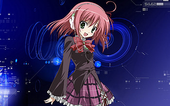 Anime, Heads, Smile, Girl, Pretty HD wallpaper