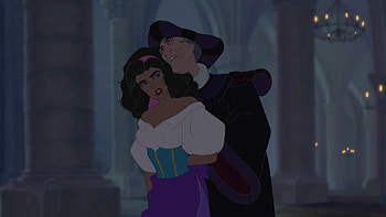 Frollo and Esmeralda, The Hunchback of Notre Dame (1996) HD wallpaper