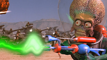 Mars Attacks!, Movie posters, Extraterrestrial invasion, Sci-fi comedy HD wallpaper