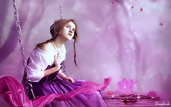 Lovely Girl, fantasy, art, woman, beauty HD wallpaper