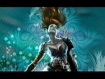Neverwinter Nights, video game, 3d, fantasy, , girl, female HD wallpaper