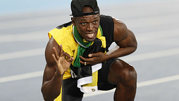 Usain Bolt, Full , Vibrant visuals, Full HD wallpaper