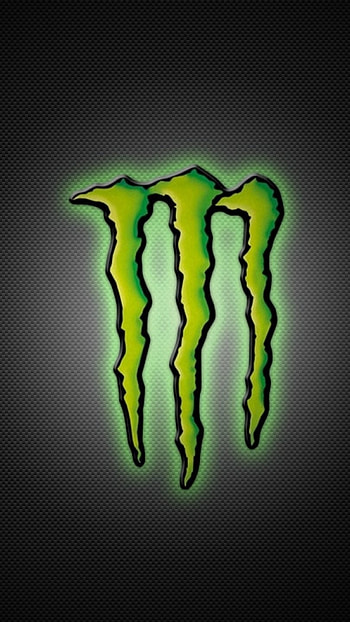 M Letter, Monster Logo HD phone wallpaper