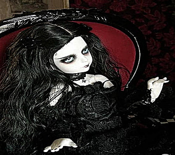 Gothic Doll~, gothic, goth, doll, dark HD wallpaper