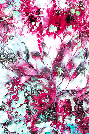 Abstract, Pink, Divorces, Paint, Liquid, Fluid Art HD phone wallpaper