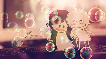 Bubbles, Men, Love, Couple, Pair, Embrace, Bubble, Little Men HD wallpaper