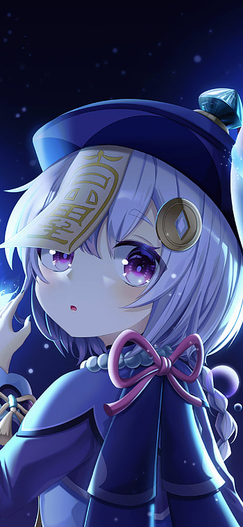Moonlit Qiqi — Genshin Impact , video game, Genshin Impact HD phone wallpaper