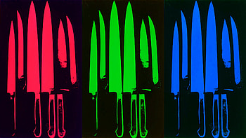 Knives, Andy Warhol HD wallpaper