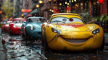 Animated Car for, car HD wallpaper