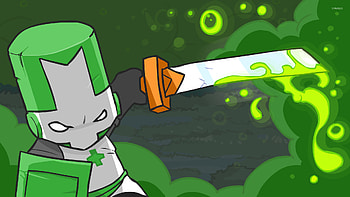 Green Knight - Castle Crashers HD wallpaper