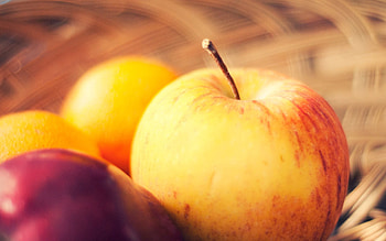 Food, Apple, Fruit, Band, Stripe HD wallpaper