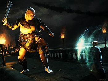 McGonagall Fighting a Giant, other, video games, magic, giant HD wallpaper