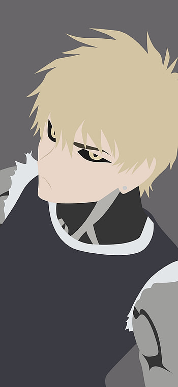 Genos, One Punch Man, Minimal HD phone wallpaper