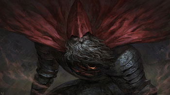 Big beard man, warrior, dark souls iii, art HD wallpaper