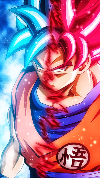 Goku’s Epic Dual Force: Super Saiyan Blue & God Fusion, Goku, Super Saiyan Blue HD phone wallpaper