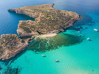 Comino Island, Blue Lagoon, Visit, Boat trips HD wallpaper