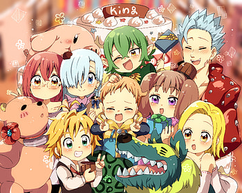Anime, characters, the seven deadly sins HD wallpaper