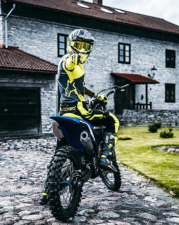 Motorcycles, Motorcyclist, Helmet, Motorcycle, Bike, Cross HD phone wallpaper