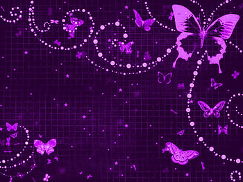 PURPLE BUTTERFLY LOVE, purple, layouts, butterfly, love HD wallpaper
