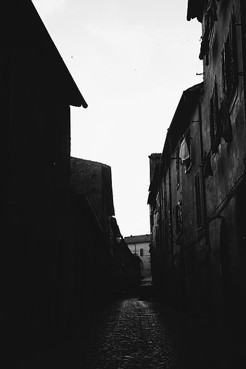 Houses, Bw, Chb, Facade, Street HD phone wallpaper