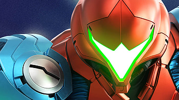 Metroid Dread Samus , Artistic style, Unique design, Cat with monocle HD wallpaper