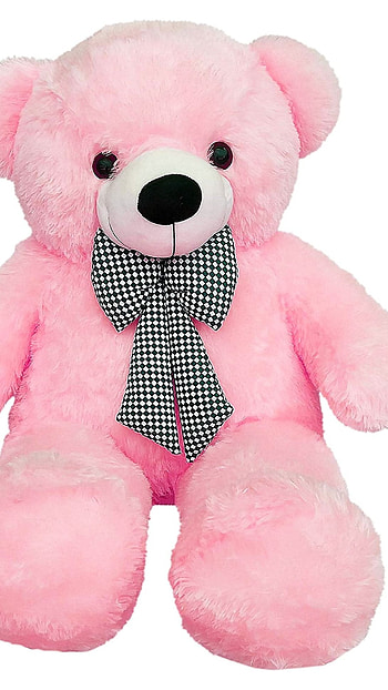 Pink Teddy Bear, Cute Toy HD phone wallpaper