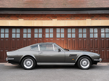 Auto, Aston Martin, Cars, Grey, Side View, Retro, V8, 1972 HD wallpaper