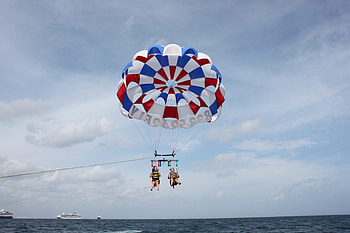Fort Lauderdale, Parasailing HD wallpaper