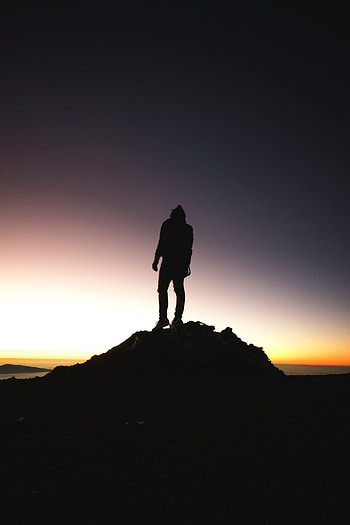 Sky, Dark, Silhouette, Elevation HD phone wallpaper
