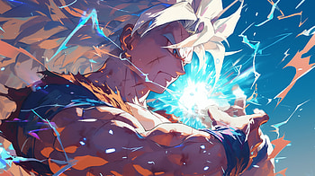 Ultra Instinct Goku - Dragon Ball Art, Dragon Ball, Goku, Ultra Instinct (Dragon Ball), Anime, explosion HD wallpaper