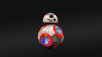 BB8 Abstract Art, bb-8, star-wars, movies, artwork, artist, digital-art, artist HD wallpaper