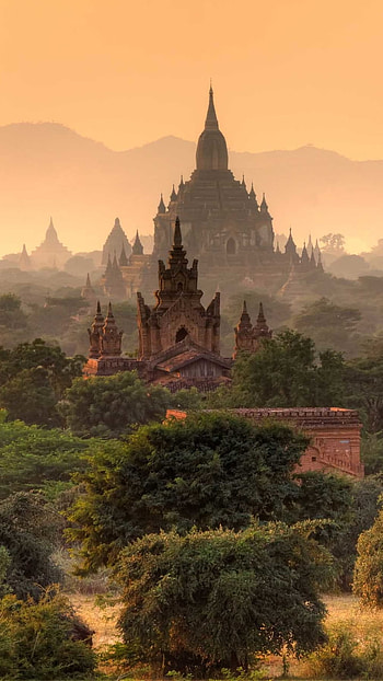 temple, man made HD phone wallpaper
