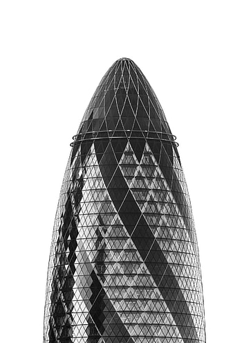 The Gherkin, Architectural graphy, Jonathan Bond, Urban landscapes HD phone wallpaper