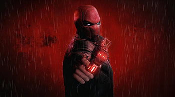 Red Hood Wrath, red-hood, supervillain, superheroes, artwork, art, digital-art HD wallpaper