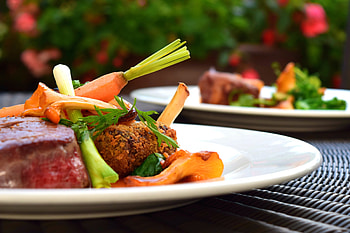 Food, Vegetables, Meat, Dinner, Supper, Steak HD wallpaper