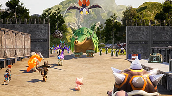 Palworld Adventure - Vibrant Creatures and Scenery, video game, Palworld HD wallpaper