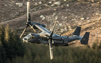 USAF CV-22 Osprey, military, osprey, usaf, aircraft HD wallpaper