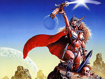 Amazon, heroic fantasy, amazones HD wallpaper