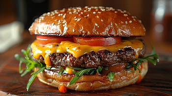 Juicy Gourmet Burger, burger, cheeseburger HD wallpaper