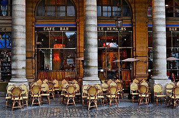 Le Nemours, Cafe HD wallpaper