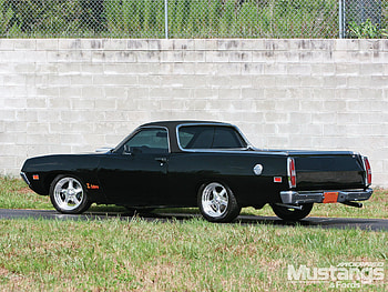 High-Tech Hauler, ford, classic, black, 71 HD wallpaper