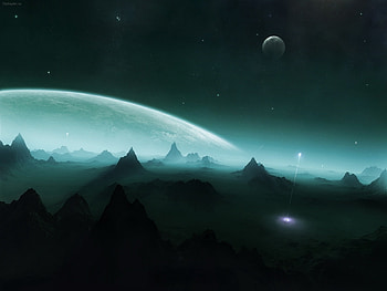 Landscape, Planets, Universe HD wallpaper