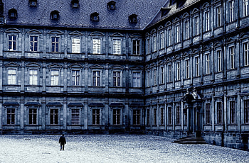 Cities, City, Building, Loneliness, Cold, Deserted HD wallpaper