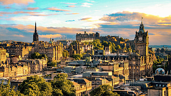 Edinburgh skyline, Preserving heritage, European tribune HD wallpaper