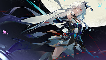 Jingliu: Moonlit Vanguard — Honkai: Star Rail Ultra, Jingliu (Honkai: Star Rail), video game, Honkai: Star Rail HD wallpaper