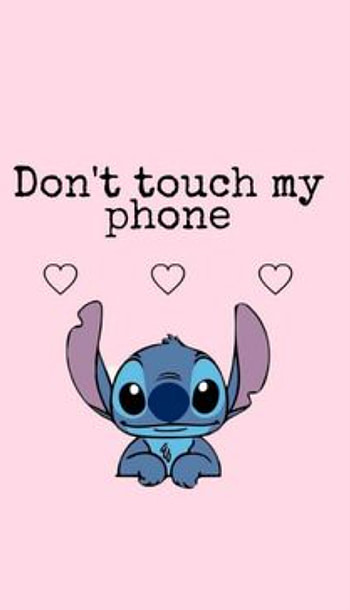 Stitch, pink, organism HD phone wallpaper