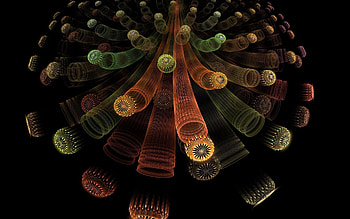 Abstract, Fractal, Flight, Tubes, Tube HD wallpaper