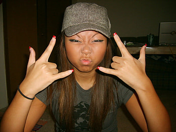 Asian Rock N Roll, babe, cute, girl, rock HD wallpaper